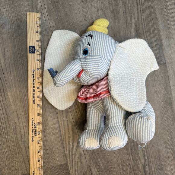 Disney Dumbo Stuffed Animal Plush Toy Elephant New With Tags Gift Play Doll 15" - Picture 9 of 10